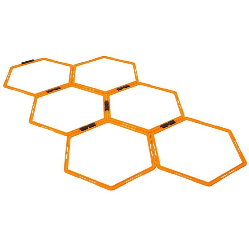 6 Pcs Fitness Equipment Hexagonal Speed Agility Ci... – Grandado
