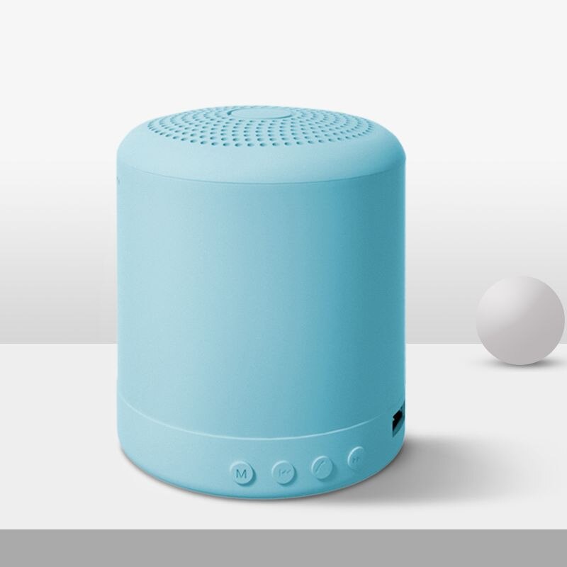 Macaron A11 Speaker Bluetooth Wireless Stereo Speakers Mini Column Bass Music Player 5W Speaker Box Bass Music Player