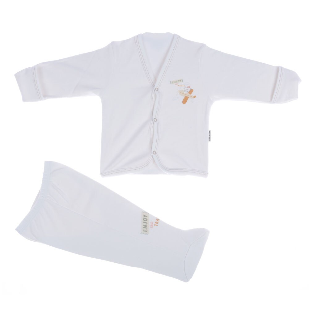 Baby Pyjama Jurk Kleding Voor Meisjes Jongens Nachtkleding Kinderen Nachtkleding Pasgeboren Sets Badjas 0-3 Maand Vier Seizoen katoen: Oranje