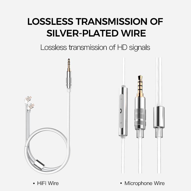 TFZ LIVE 1 HIFI in Ear Wired Earphone Dynamic Driver Monitor Earphone Noise Cancelling earplugs Detachable Cable 0.78mm 2 pin