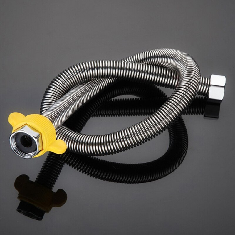 Basin Toilet Water Plumbing Hose Bathroom Heater Connect Pipes Lexible Shower Hose Heater Hose Replace Pipe