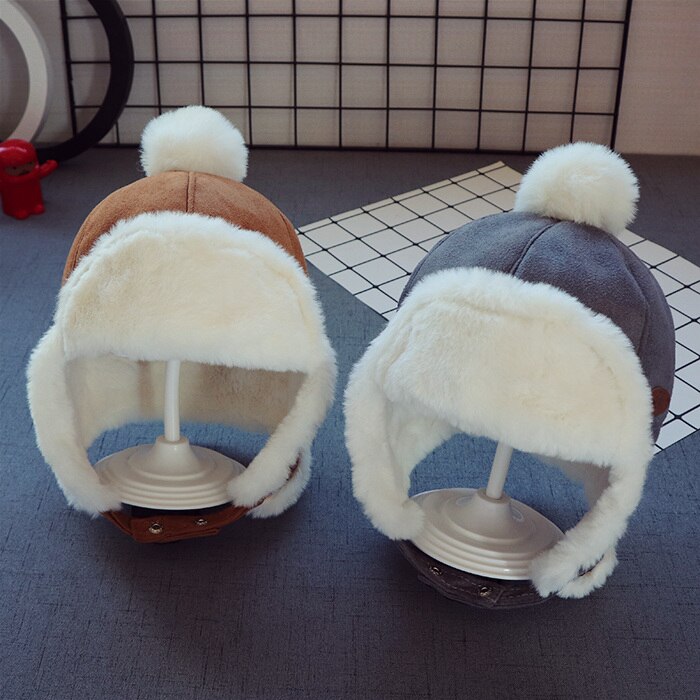 Tab Enfant Fille Peuter Hoed Jongens Winter Cap Voor Kinderen Czapka Zimowa Accessoires Oor Bescherming