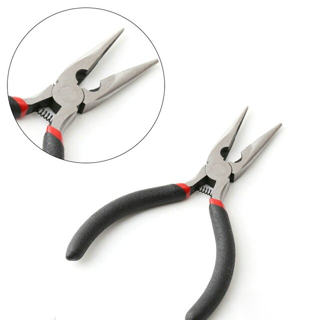 Diagonale Zangen Schmuck Reparatur Werkzeug Bausatz Runde Nase Zange Nadel Zange Draht Schneider für Schmuck, sterben DIY Handgemachte Werkzeuge: D1120