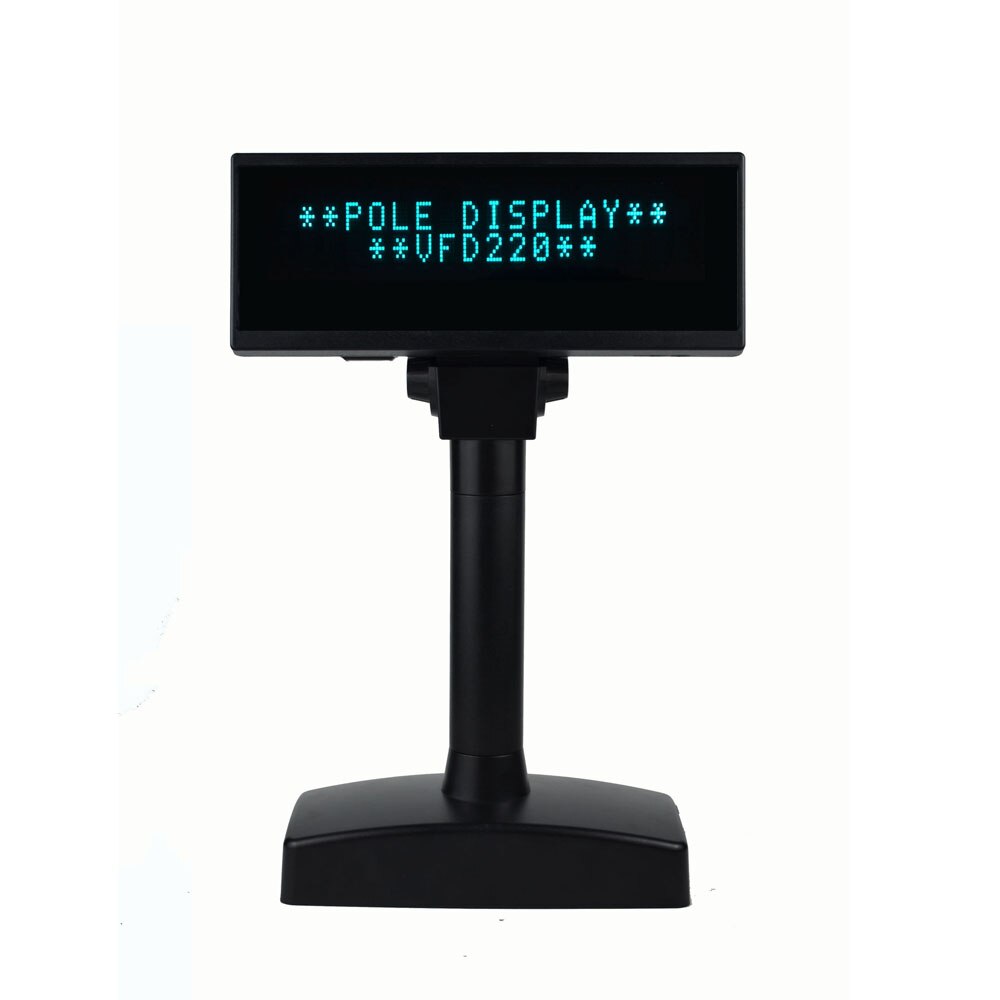 VFD220H-U POS monitor VFD screen 2 Lines 40 Characters For Supermarket