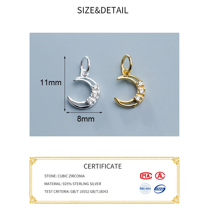 MEETSOFT Echt 925 Sterling Silber Sehnte Baby knapp Quadrat Zeichen Reize DIY Handgemachtes Feine Schmuck Halskette Deocration Zubehör