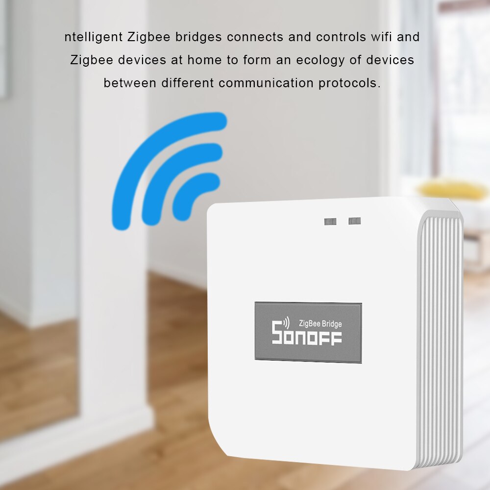ZigBee Bridges Smart Wifi Wireless Switch Remote Door And Window Sensing Human Temperature And Humidity With Alexa Google Home