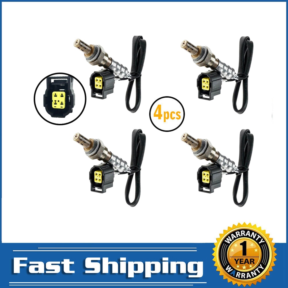 4 stücke O2 Sauerstoff Sensor Lambda stromaufwärts stromabwärts Vorne Hinten für Jeep Wrangler V6 3,8 L 234-4274 234-4880 234-4881