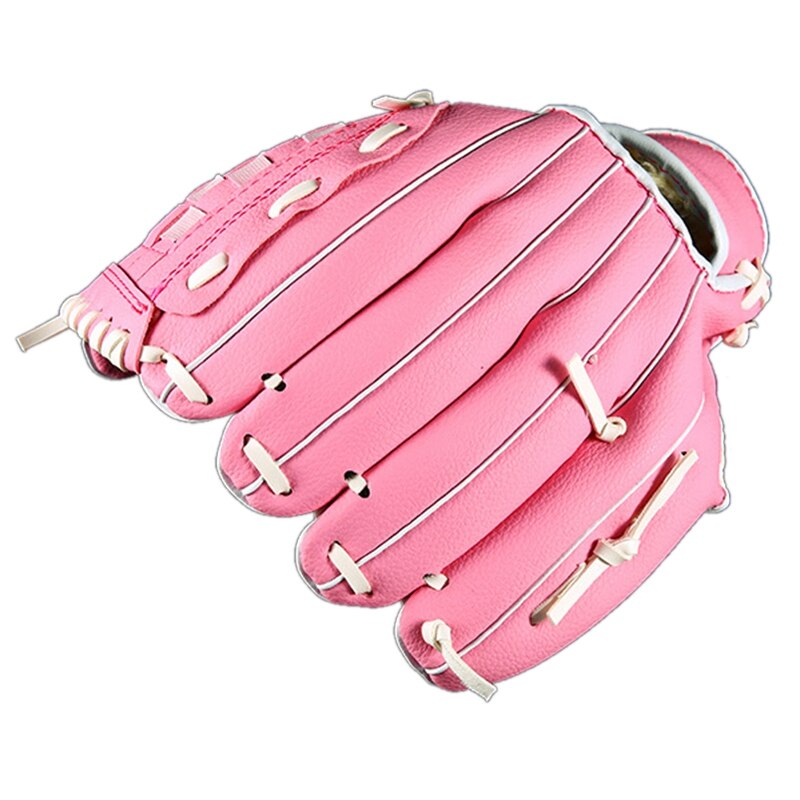 Baseball Bat Gloves Adult Thick PU Imitation Leather Baseball Gloves Softball Gloves for Juvenile Pitchers: Default Title