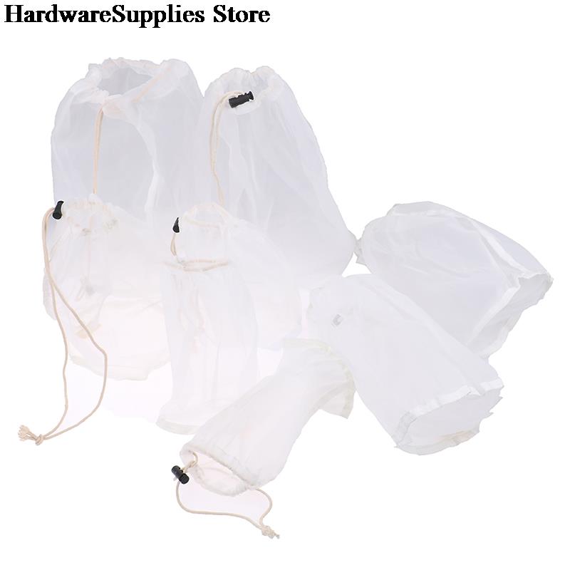 75/96/120 Micron Fine Mesh Nylon Bag Cold Brew Coffee Filter Reusable Fruit Juice Vegetable Juice