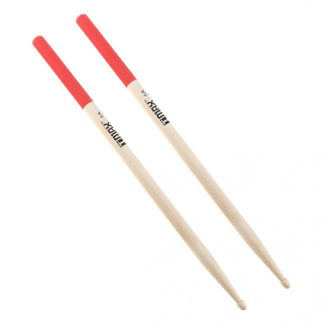 2 pièces! Le tambour en bois de baguettes d'érable de 5A colle des Options multiples de couleur pour le tambour