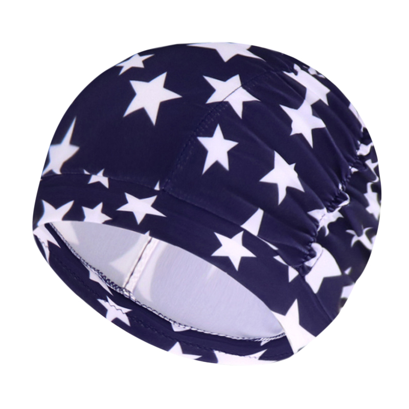 Badehut Frauen unisex Mädchen lange Haare bat kappe bat kappe strecken drapieren freie Größe Schwimmbad Sport elastischen Nylon Turban: Licht Gelb
