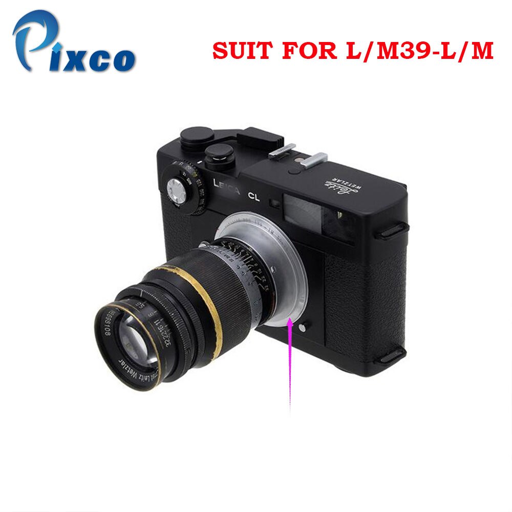 Pixco L/M39-L/M Suit For Leica M39 Mount 50-75mm Lens to Leica M Camera Adapter