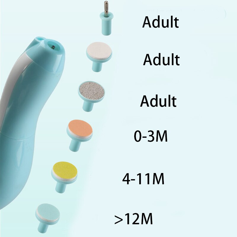 Baby Scissors Babies Nail Care Safe Electric Baby Nail Trimmer Nail Clipper Cutter For Kids Infant Newbron Baby Care Manicure