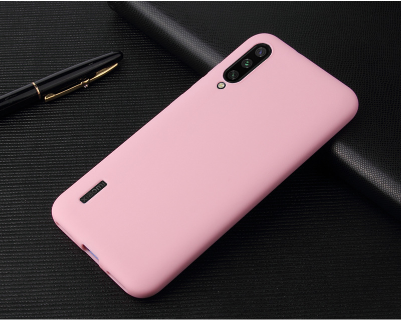 Case For Xiaomi Mi A3 Xiaomi MiA3 Silicone TPU soft case for Xiaomi Mi A3 Ultra thin Matte Candy color Cover Back case