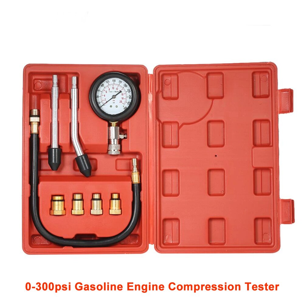Gasoline Engine Compression Tester Auto Petrol Gas... – Grandado