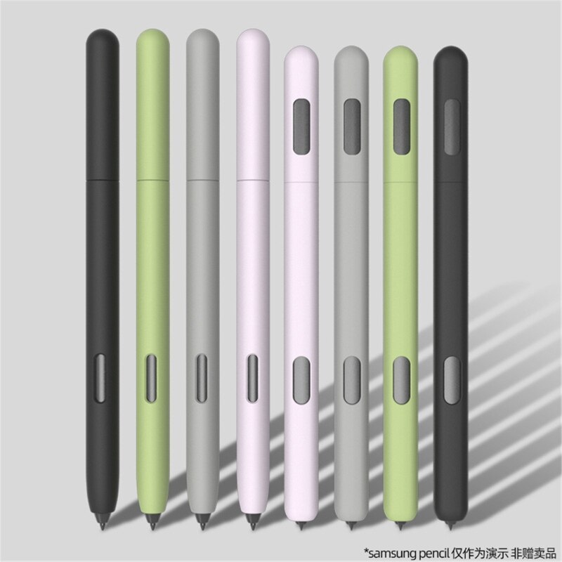 For Sam-sung Galaxy- Tab S6 / S7 S-Pen Cover Cute Tablet Silicone Pencil Case R91A