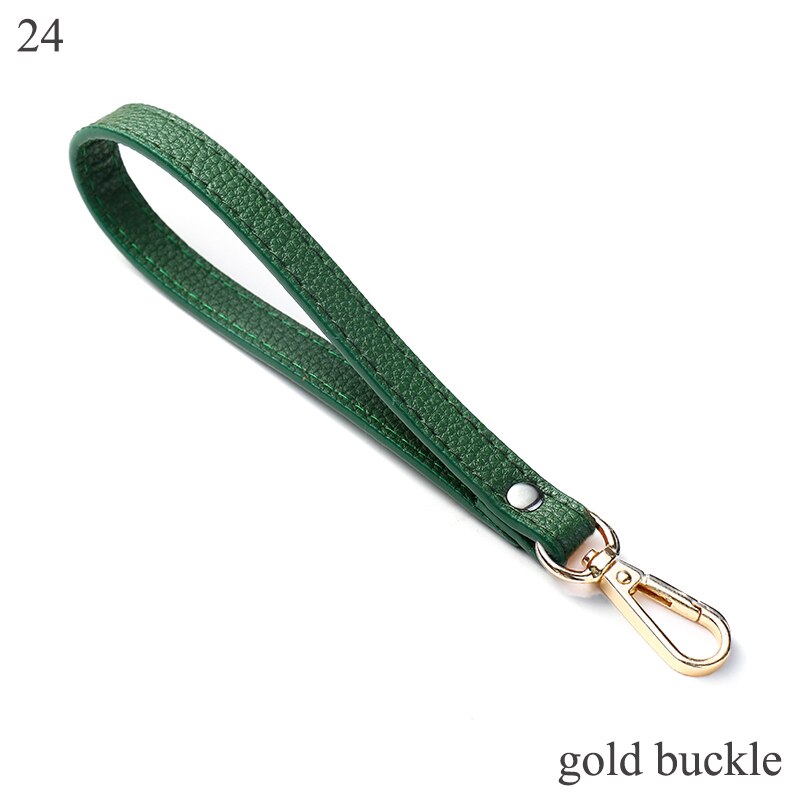 Alle-Match Clutch Bag Strap Portemonnee Riem Vrouwen Pols Zak Riem Effen Kleur Vrouwen Eenvoudige Handvat Purse Bag Riem vervanging: 24