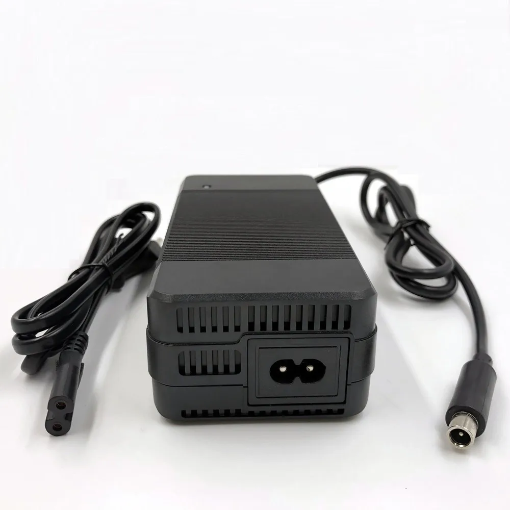 36V Ladegerät Ausgang 42V4A Schnelle ladung Lithium Batterie Ladegerät Li ionen Ladegerät Für 36V 10S Batterie mit Lüfter DC GX16 RCA Stecker