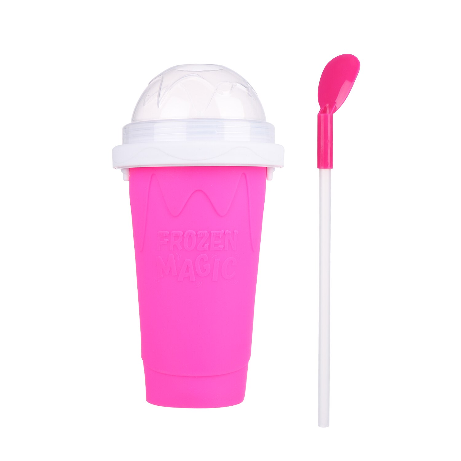 Tasse à Smoothie glacé en Silicone pour l'été, pour la conservation rapide des Smoothies glacés