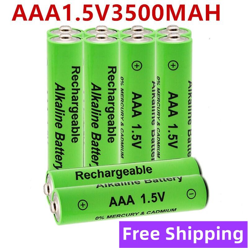 4-20pcs 1.5V AAA battery 3500mAh Rechargeable battery NI-MH 1.5 V AAA battery for Clocks mice computers toys so on