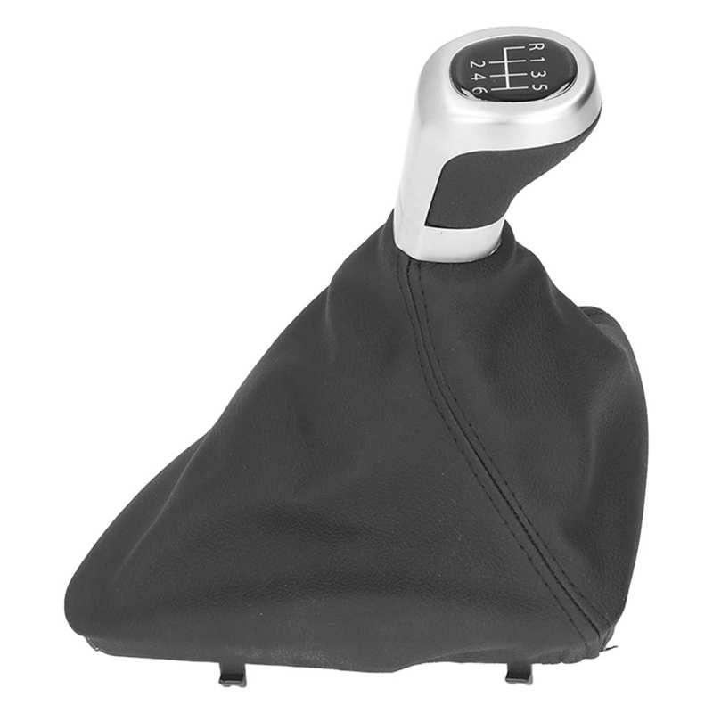 Gearshift Stick Boot 6 Speed Gear Shift Knob Gaitor Boot Replacement for 1 Series E81 E82 E87 E88 for Car Adaptations