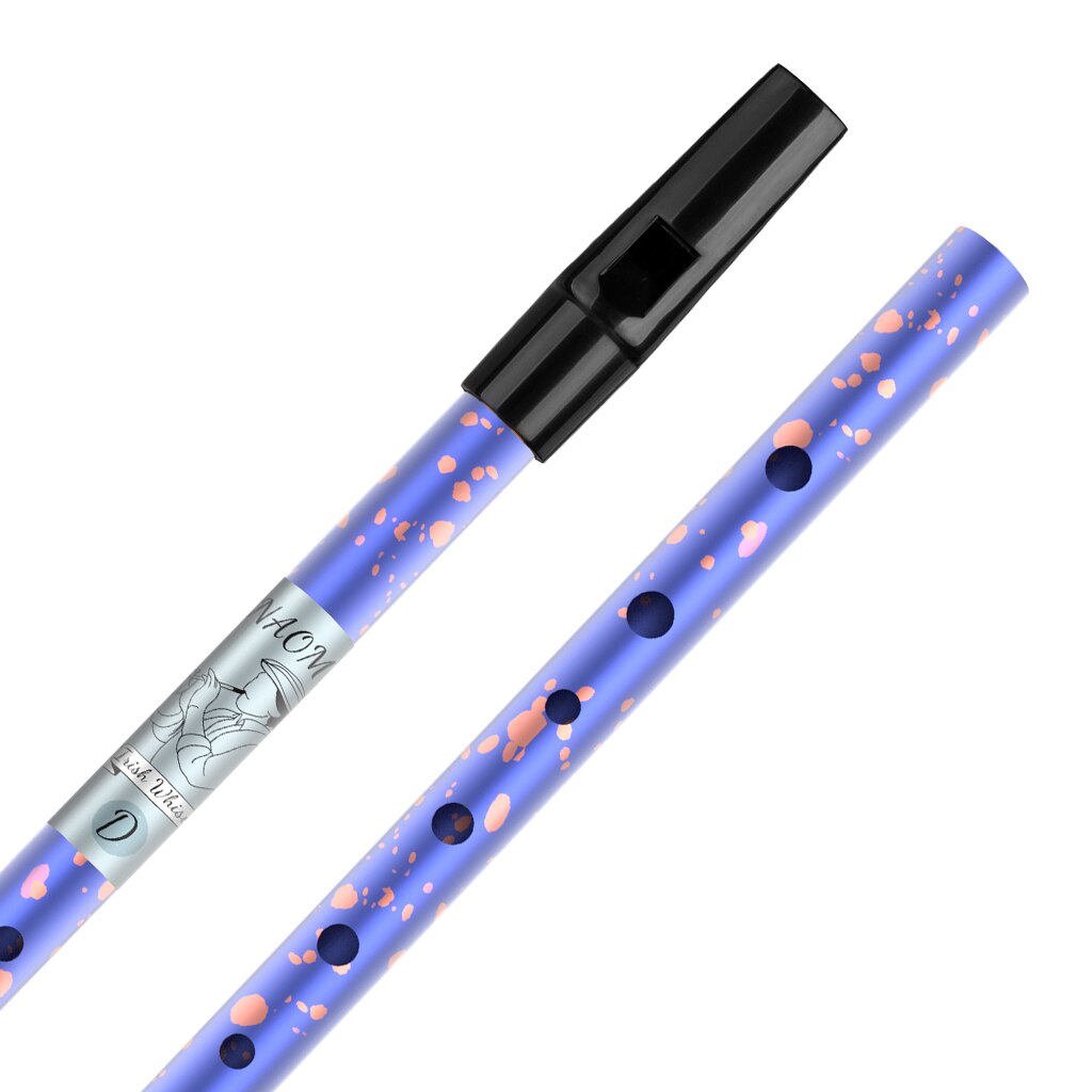 NAOMI Colorful Irish Whistle D Key Irish Six-holed Flageolet Scottish Penny Whistle w/ Clear Sound And Warm Tone