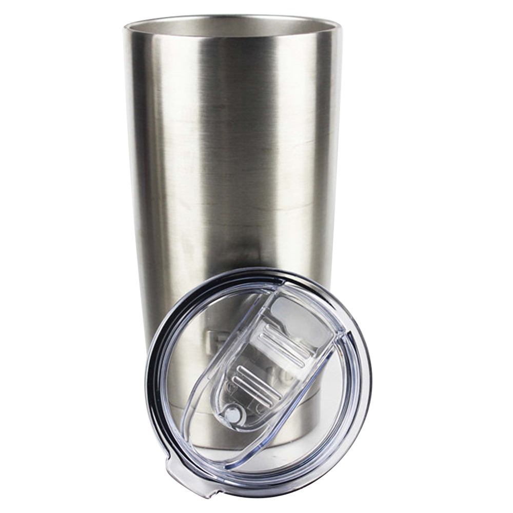2pcs Clear Plastic Spill Proof Splash Resistant Replacement Tumbler Lids Covers for Yeti 30oz Cups