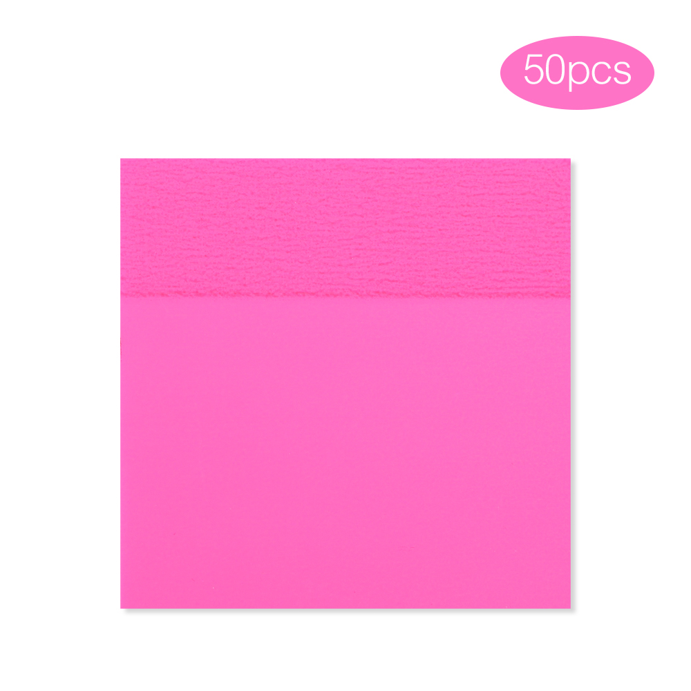 Bloc de notas transparente para mascotas, 50 hojas, planificador de notas adhesivas, pegatina, Bloc de notas, suministros escolares, papelería para estudiantes: Amarillo claro
