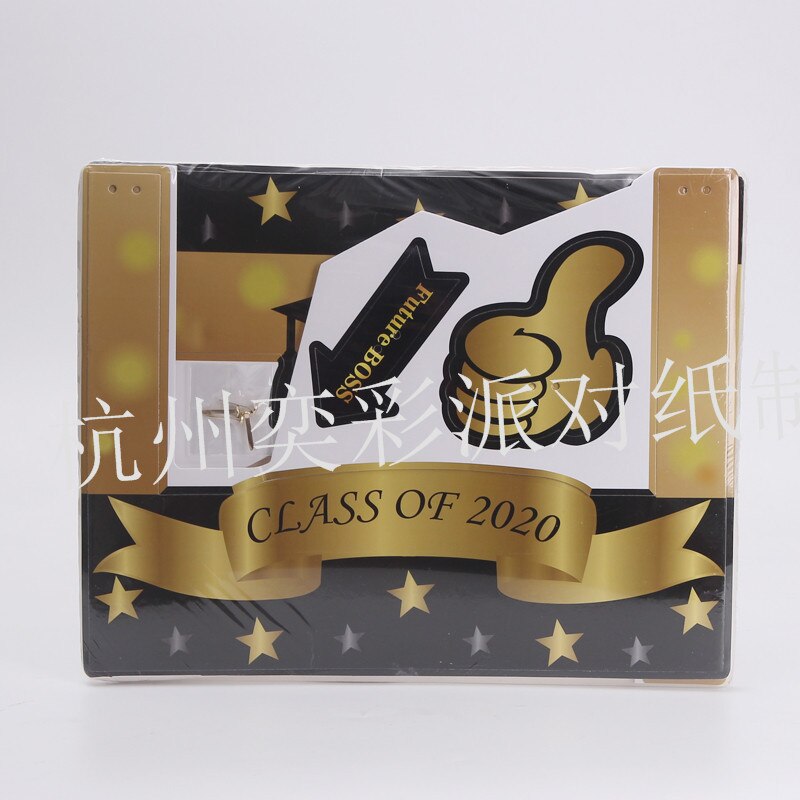 Graduation Season Frame Hand-Held KT Board Photo Shoot Frame Graduation Season Photo Shoot Props Graduation Party Decoratio