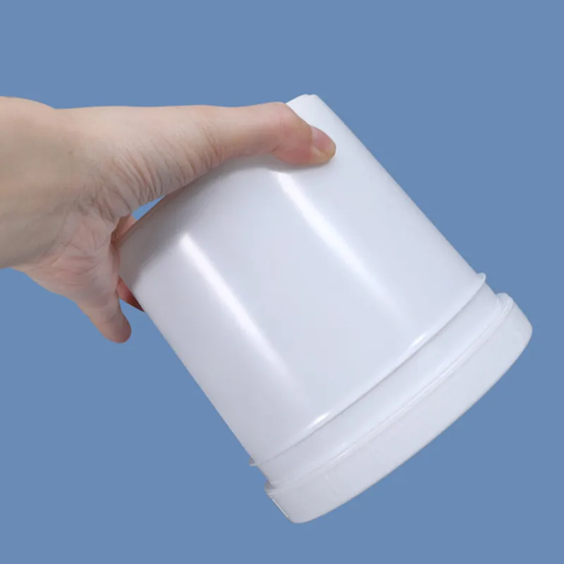 Lege 1000ml plastic potten met deksel voedselveilige bewaardoos luchtdichte verpakking fles 1 st.