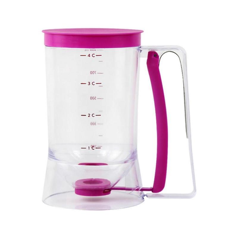 1PC distributeur de pâte gâteau pâte uniforme distributeur liquide distributeur glaçage bonbons entonnoir à main tasse Dessert outils: Default Title