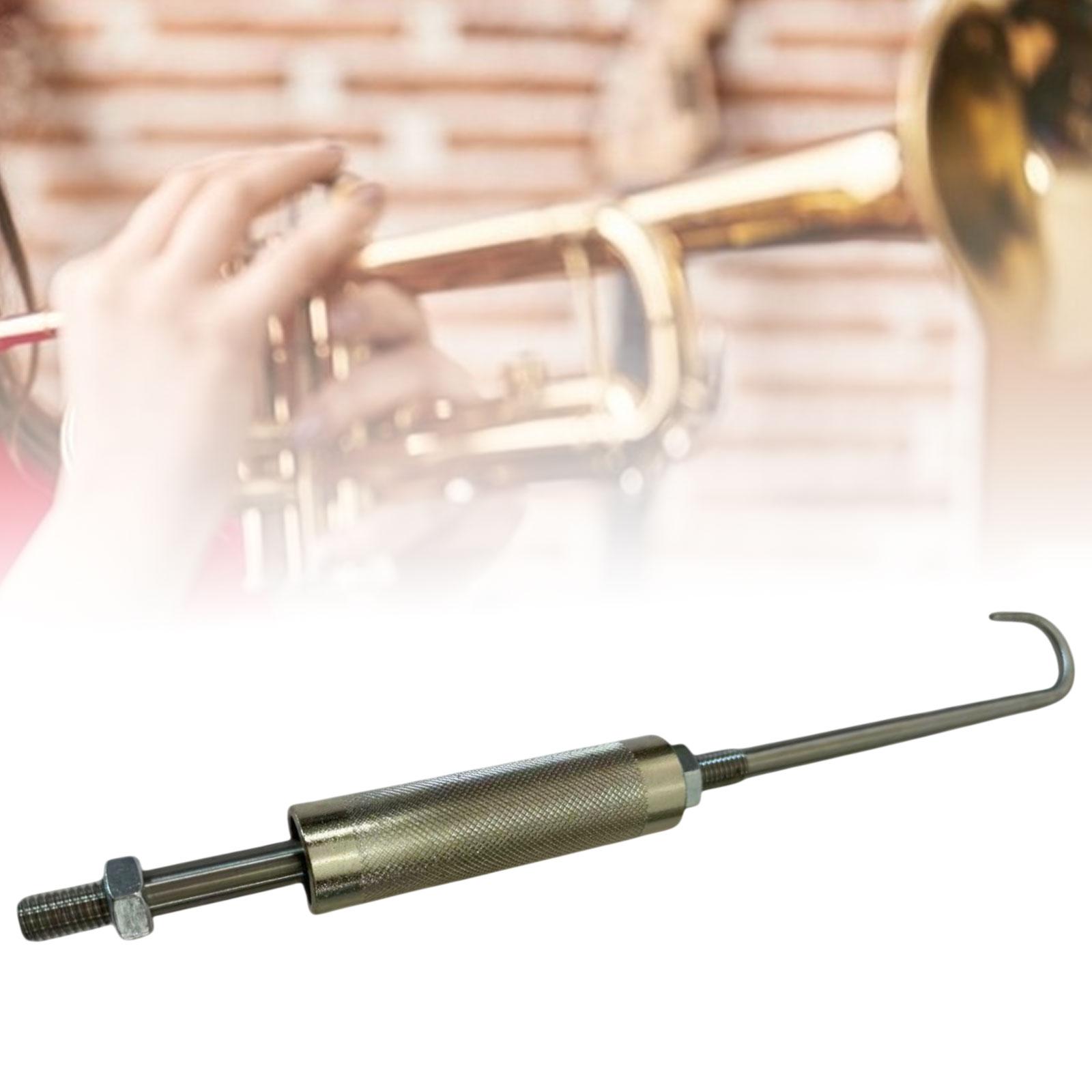 Trompet Reparatie Tool Messing Instrument Reparatie Tool Tuning Slide Puller Remover Polijsten Beugel Puller Tool voor Hobo Fluit Sax