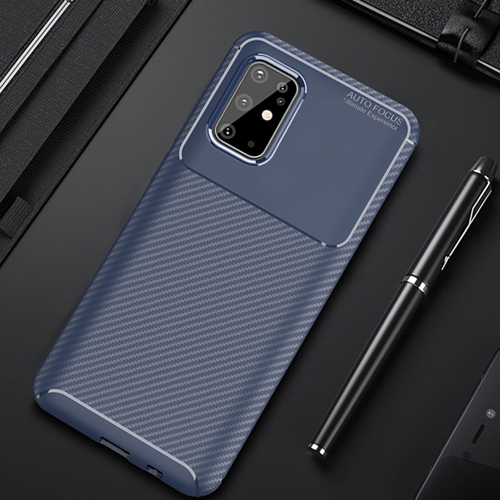 For Samsung Galaxy S20+ Plus S 20 Ultra Case Carbon Fiber Cover Shockproof Phone Case For Galaxy Note20 Note 20 Ultra 5G Cover: Galaxy Note20 Ultra / Blue