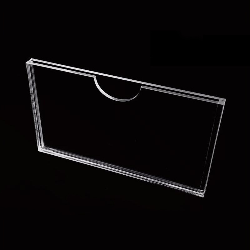 6 Sizes Clear Photo Frame Acrylic Frame Display Card Postcard Holder Rectangle Picture Frame DIY Artistic Photo Poster Frames: Clear / inner 127x178mm
