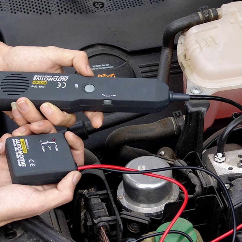 Localizador de circuito abierto o corto automotriz, probador de Cable, trazador de Cable para cables de prueba de línea de tono para cables de coche EM415pro