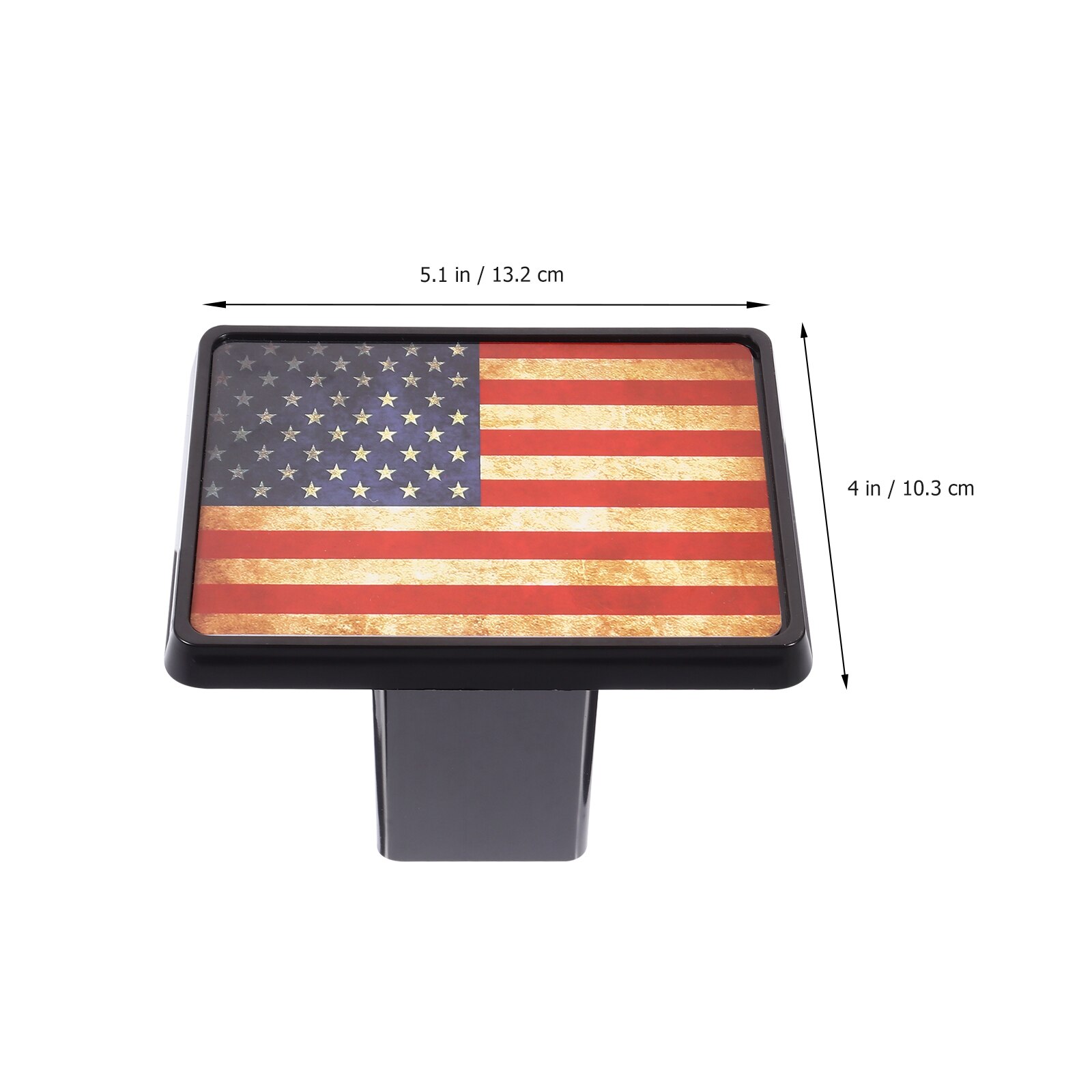 1pc Simple Trailer Hitch Cover Car Hitch Insert Cover Vehicle Parts Hitch Tube Cover Plug Hitch Caps Auto Accessory: A