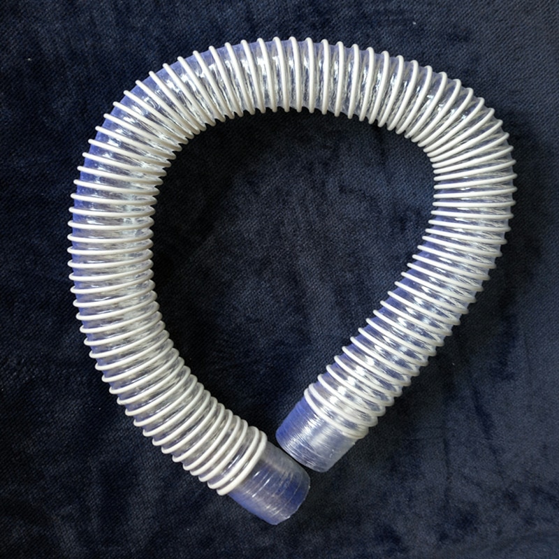 50mm binnendiameter van de zuigbuis cleaner slang balg rietjes draad slang, zachte pijp, duurzaam stofzuiger onderdelen