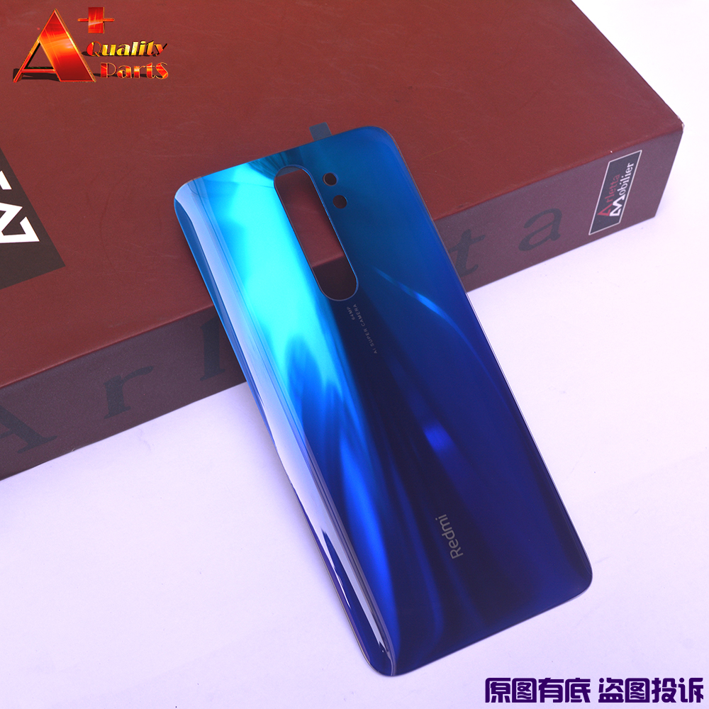 Para Redmi Note 8 Pro Note 7 proOriginal batería puerta cubierta trasera carcasa para Redmi Note8 Note7: Note8 pro blue
