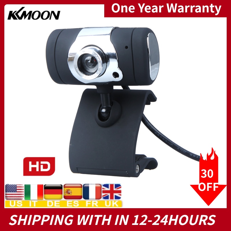 USB2.0 Webcam Hd Webcam Met Microfoon Mic Webcam Voor Computer Pc Laptop Black Webcam Camara Web Camara Web para Pc