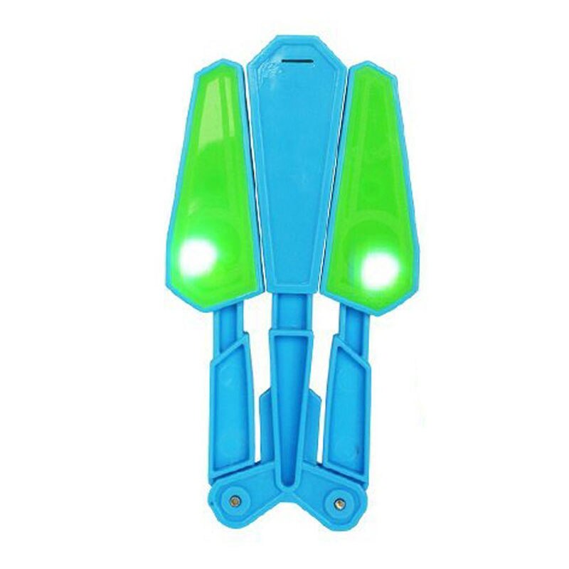 Interessante Kinder Flip Schmetterling Messer Flipper stressabbau Spielzeug Twirl Es FÜHRTE Master Licht Up Finz 100 Tricks Outdoor spielzeug