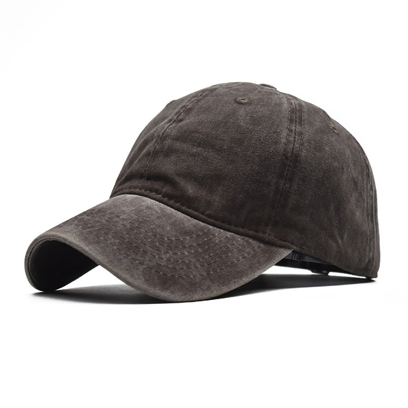 Unisex barn snapback-keps barn vintage basebollkeps barn solhatt för flickor pojkar vattentvätt cowboy bomull hiphop-kepsar: Mörkgrå