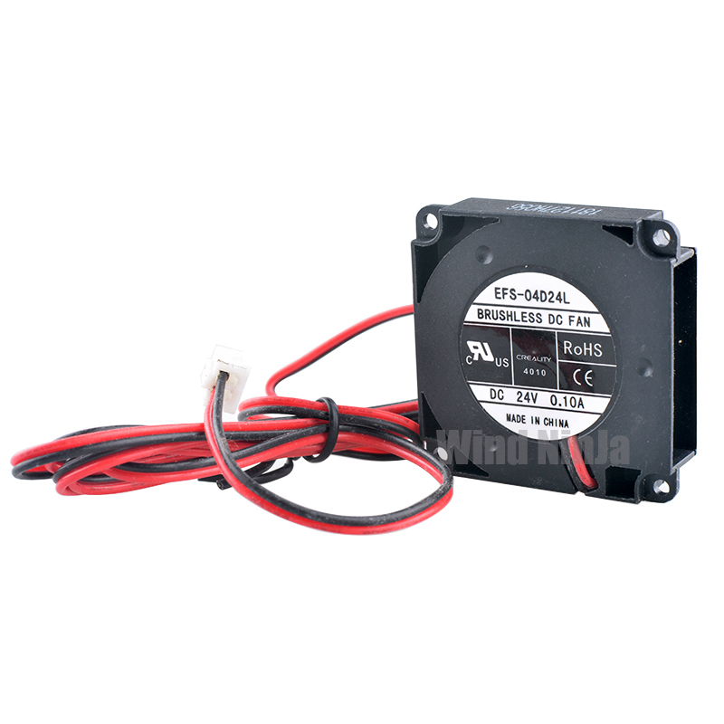 EFS-04D24L 4cm 40mm Gebläse 40x40x10mm DC24V 0,10 ein Mikro-radial Ventilator Lüfter für 3D-Drucker
