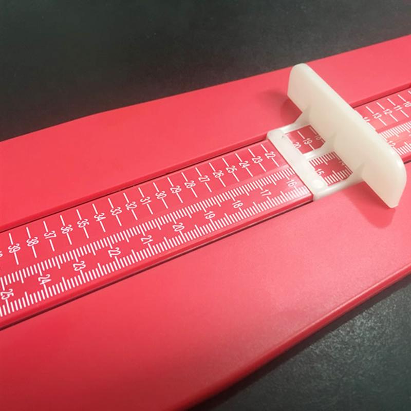 1 Set 2Pcs Foot Sizer Foot Ruler Feet Measure Device Shoe Sizer Foot Width Length Measuring Device Shoe Size Measure Gauge For A