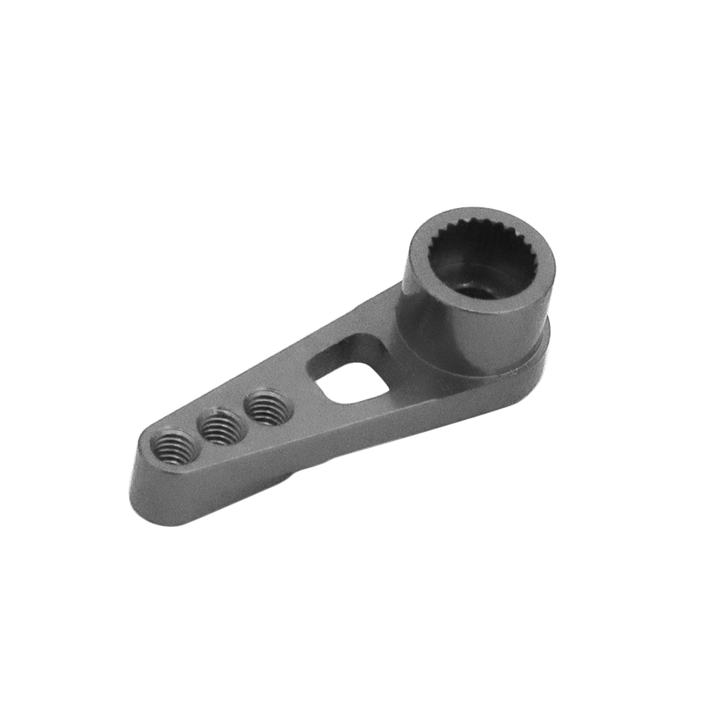 Metal Upgrade 25T Servo Arm For WPL C14 C24 B14 B16 B24 B36 MN D90 D91 D96 99S WLtoys 12428 12429 A959 A949 A969 A979 K929: Dark Grey