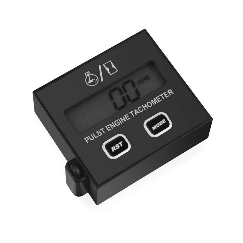 Digital Engine Tachometer Pressure Gauge Engine Speed RPM Liquid Crystal Display for Motorcycle Engine Stroke Engine Car Boat