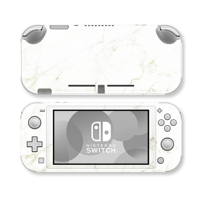 Copertura completa di Protezione Sticker Per Nintend Interruttore Lite Copertura del Controller Autoadesivi Della Pelle Della Decalcomania Per NS Nintendo Interruttore Lite Sticker: Marble