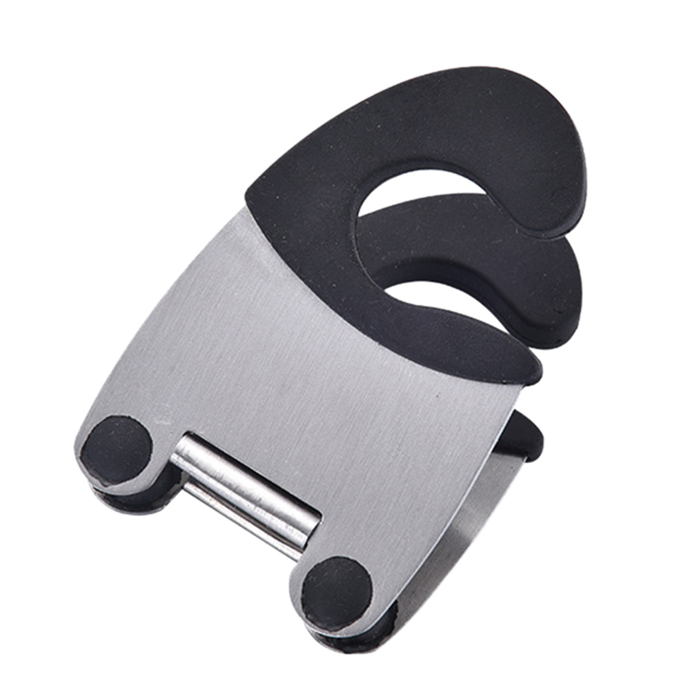 Anti-Scalding Spatula Clips Home Kitchen Stainless Steel Pot Pan Holder Spatula Clip Spoon Rest Pots Clip Kitchen Useful Hooks