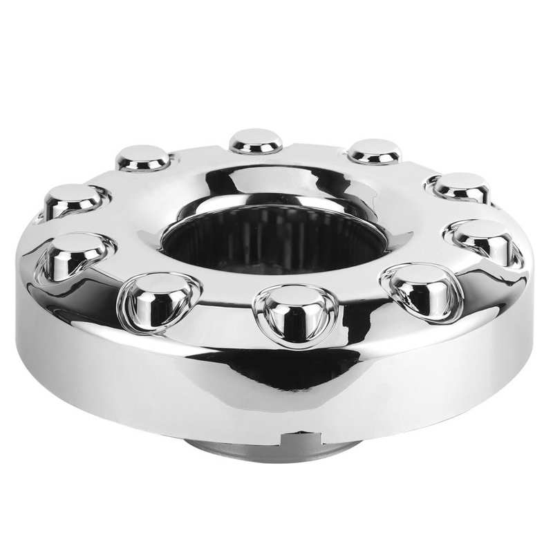 Chrome Car Front Wheel Center Hub Cap 10 Lugs 5C3Z1130NA Fit for Ford F450 F550 Super Duty 2005 Car Accessories