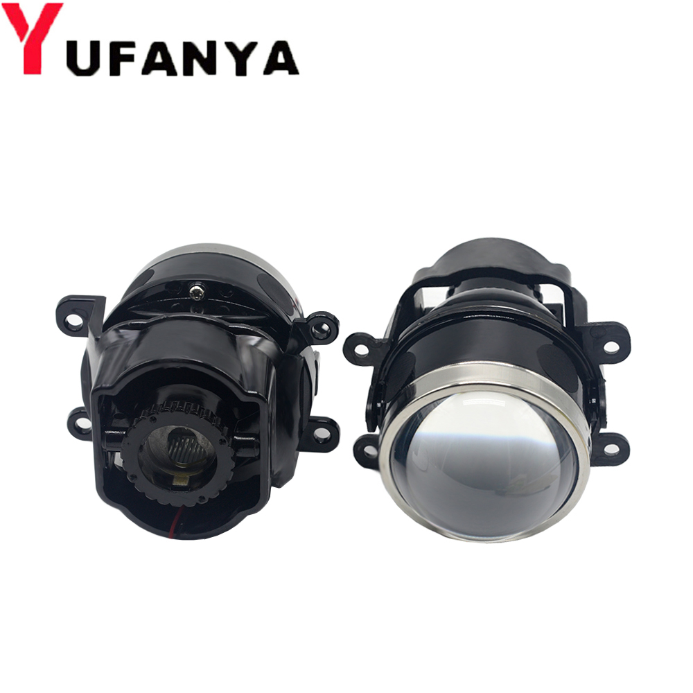 3.0 inch HID halogeen Bi xenon fog Projector Lens met beugel voor Toyota/Ford universele autolichten Lenzen Lamp retrofit D2H