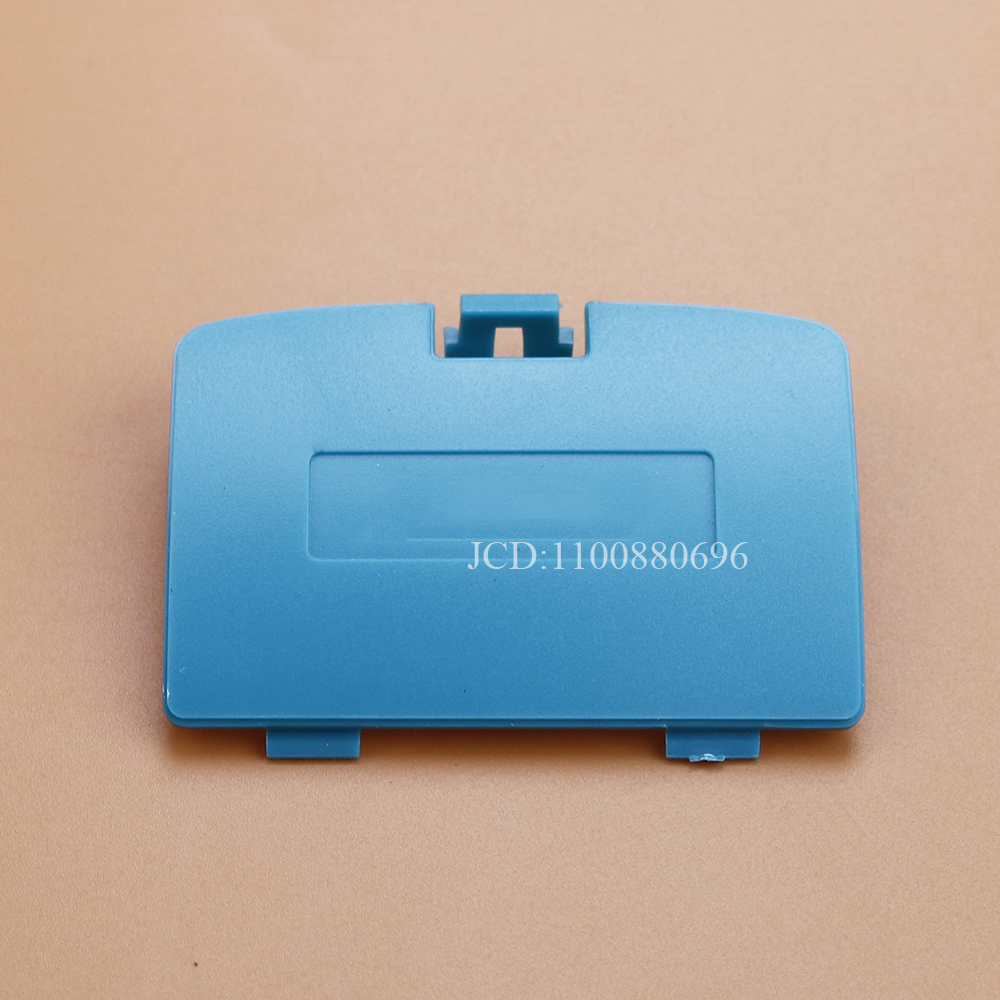 1Piece For GBC Battery Cover Case Shell Lid Door Replacement For Gameboy GBC Color Console Back Door Case Repair: Silver
